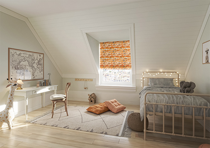 Wild West, Sunset - Twist&Fit Roman Blind - Image 6